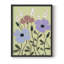 «Woodblock Floral III», reproduction encadrée - bois massif-430917211-430917215