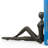 Sandee Ladies Stretching Iron Non-Skid Bookends Set