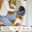 Lit pour chien et chat rond pour petits animaux de compagnie, nid lavable en peluche avec base antidérapante, intérieur-135269486-135386738