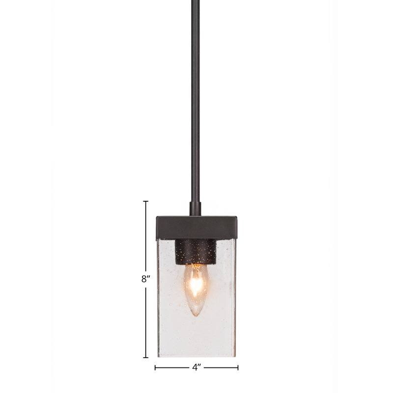 Mini-luminaire suspendu Nouvelle, Espresso, Clair