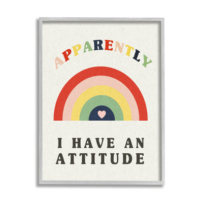 Apparemment, I Have Attitude