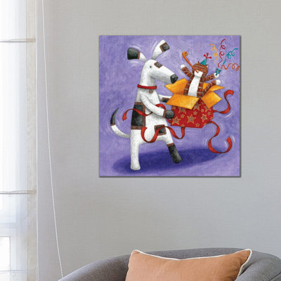 Surprise 1 Piece Wrapped Canvas Wall Art