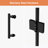 34 in.W x 72 in.H Bifold Frameless Glass Shower Door 1/4 in. Fold Glass Pivot Swing Shower Door-100913845