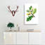 English Oak Tree Illustration - Wrapped Canvas-55370411