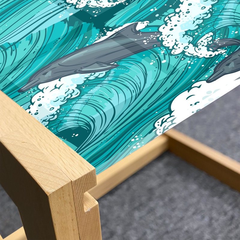 Jahlee Sled Coffee Table, 62cm H x 46cm W x 40cm D
