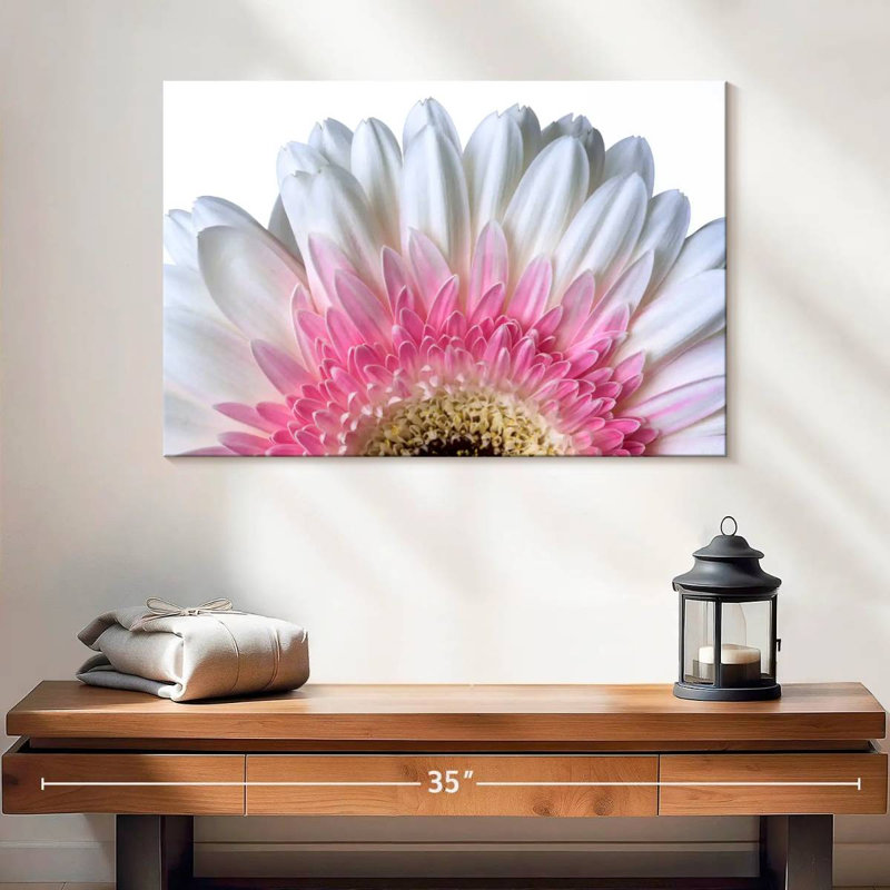 Pétales de fleurs roses Harnek, H 16 po x l 24 po