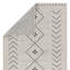 Phoebe Machine WashableGeometric Area Rug in Cream/Dark Slate-734777049