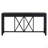 60''Acacia Veneer Console Table With 4 Spacious Drawers, Modern Crisscross Design Entryway Table With Open Bottom Storage,Farmhouse Sofa Table For Living Room,Kitchen,Dining Room,Hallway-863475173