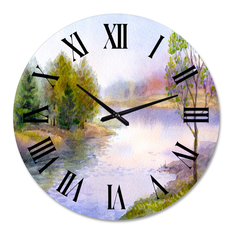 Horloge murale Lake House, Grand