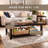 Solid Wood Coffee Table-387904827