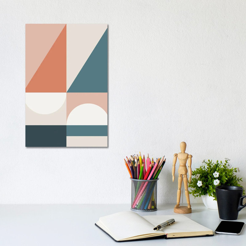 Cirque II - Print on Canvas, Wrapped Canvas, 20.32 cm H x 30.48 cm W