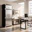 Armoire murale empilable à double porte Seville Classics UltraHD, l 36 po x P 24 po x H 18 po-109872851