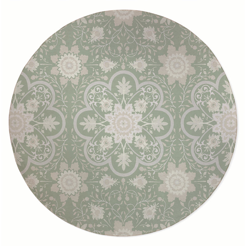 Tapis Skyler, Rond 5 pi