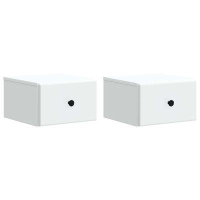 34.5cm W Manufactured Wood Bedside Table