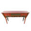  Table tibétaine à trois tiroirs florale antique peinte à la main - l 60 po
