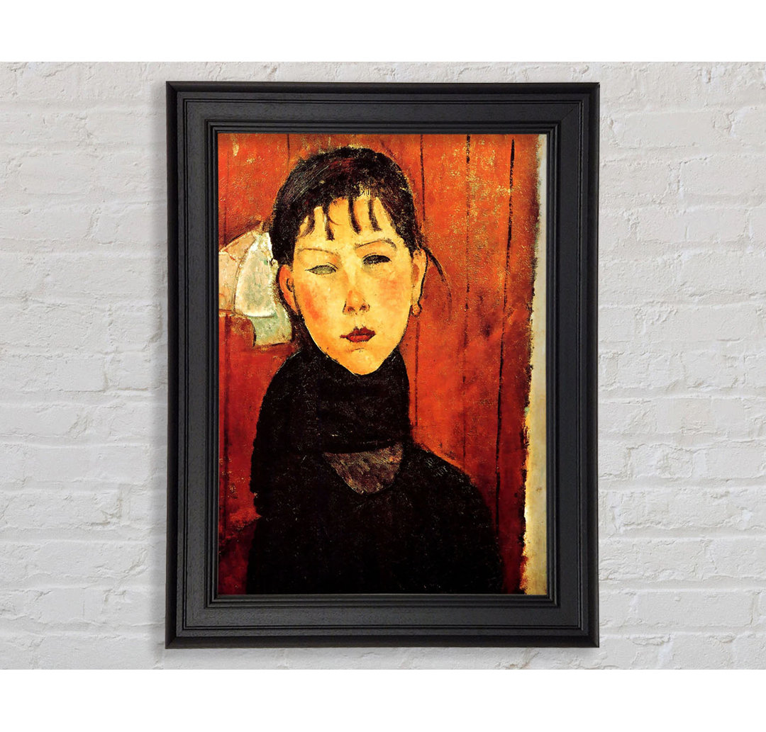 Modigliani Marie Gerahmter Druck