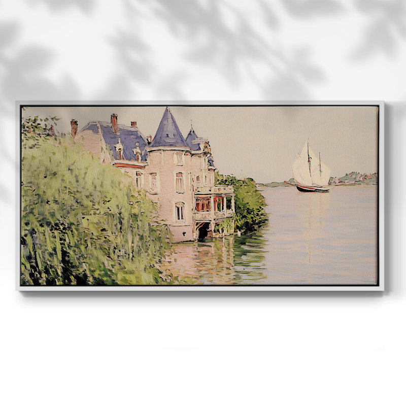 Paysage, série CLCL-XXIV, toile tendue avec châssis, prête à être accrochée