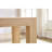 Farmhouse Kitchen Dining Table for 4-6 People, Rectangular Dining Table for Dining Room, Living Room, Kitchen with Sturdy Wood Legs Farmhouse Full MDF Trim, Easy Assembly
