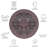 Adream Oriental Dark Green/Rust Area Rug-1735439115