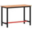 Solid Beech Wood Top Workbench-518450209