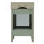 Meuble-lavabo de 20 po avec lavabo en céramique et armoire de rangement-1447264285