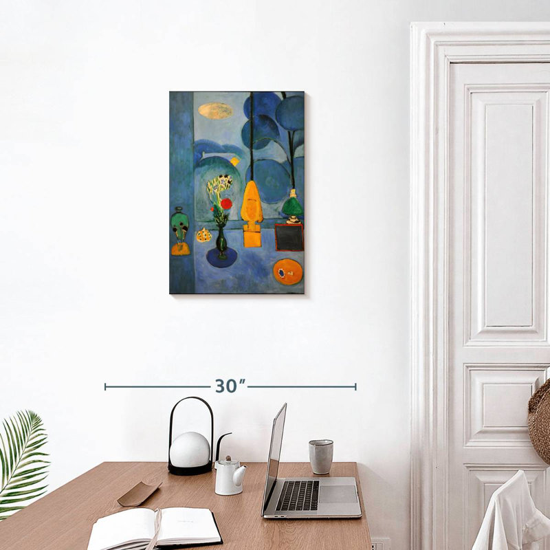 Avery The Blue Window, 24" H x 16" W