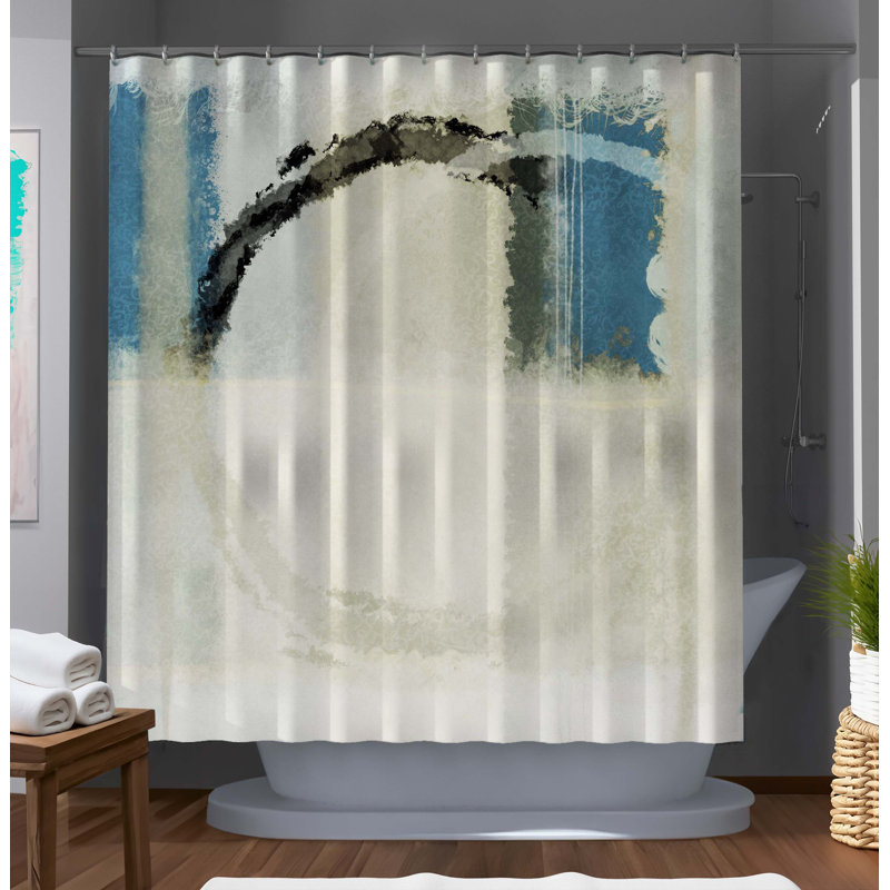 Rideau de douche abstrait Ennio