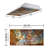 Astronomy Fluorescent Light Covers for Ceiling Lights - For 2x4 Light Fixture - by Octo Lights