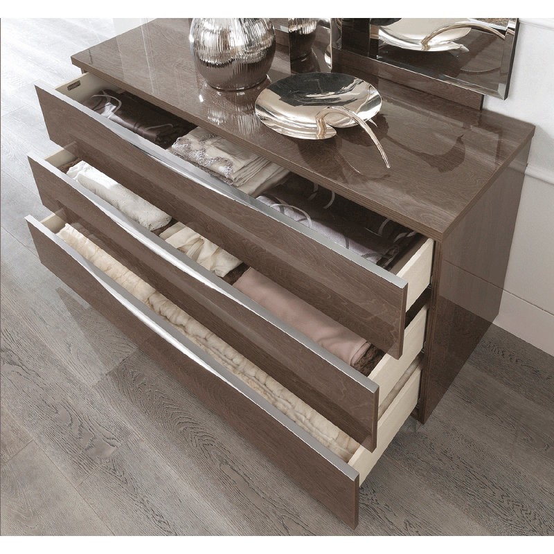 3 - Drawer Solid Wood Dresser