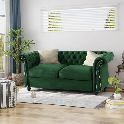 Pasillas Rolled Arm Loveseat