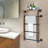 4-Tier Blanket Rack Ladder w/ Shelf