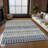 Washable Abstract Indoor / Outdoor Rug-109575683