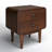 Baus 22.5'' W Solid Wood Nightstand