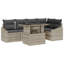 233.5cm Wide Patio Sofa with Cushions
