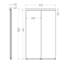 Portes de placard coulissantes en miroir avec trousse de quincaillerie d'installation-52277859