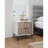 Nightstand In Rustic Gray And White-698770324