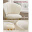 Upholstered Dining Chair in White