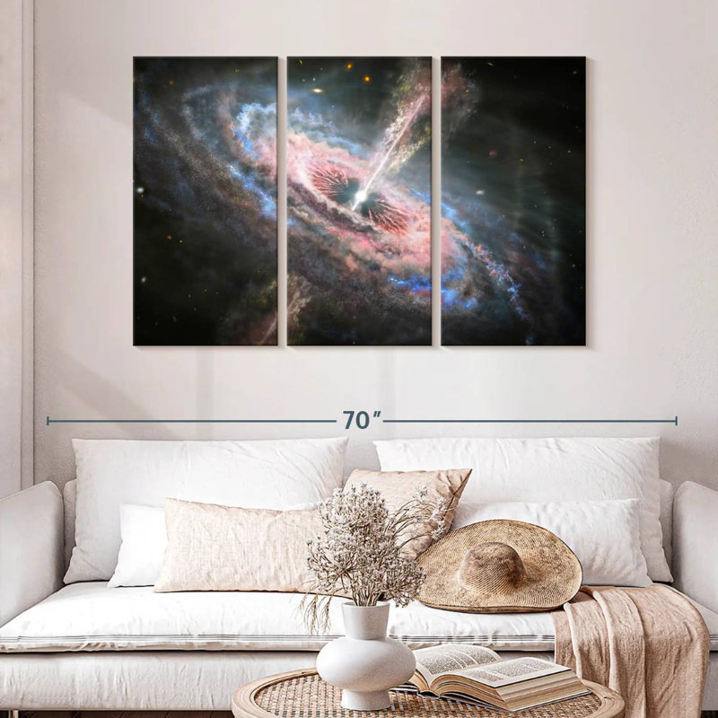 Oberle Quasar Outflow, 32" H x 50" W