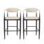 Tabourets de bar modernes et minimalistes pour comptoir de cuisine et salle à manger, ensemble de 2-2018961873