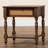 Baxton Studio Giovanna Transitional Brown Nightstand With Rattan
