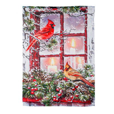 Les cardinaux dans la maison aux fenÃªtres