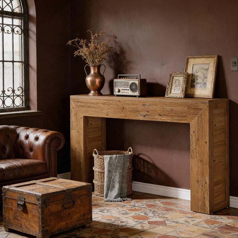 Practical Entry Table,Rustic Console Table,Sofa Table
