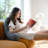 Coussin de lecture en polyester