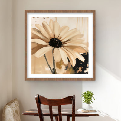 Beautiful Daisy | Contemporary Bedroom Framed Print Decor