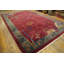 Hand Knotted Wool Area Rug in Pink