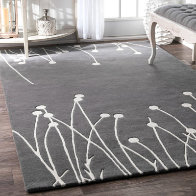 Ruth Wool Floral Indoor Rug