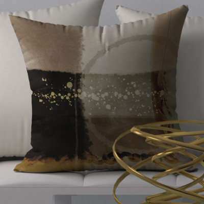 Housse de coussin décoratif carrée et insert