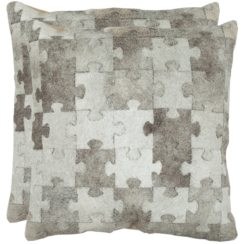 Mason Suede Throw Pillow, 22" x 22"