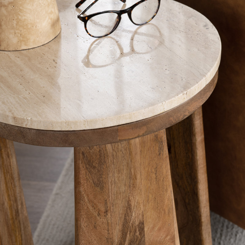 Table d'appoint ronde
