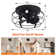 Rakestraw 12.2'' Flush Mount Caged Ceiling Fan with LED Lights and Remote Control